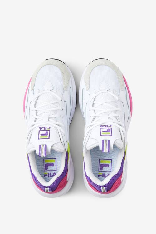 Fila Ray Tracer Naisten Tennarit Valkoinen Violetit | Fila562WT