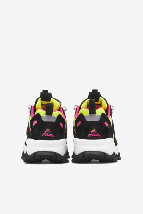 Fila Ray Tracer Naisten Tr 2 Tennarit Mustat Valkoinen Pinkki | Fila173BY