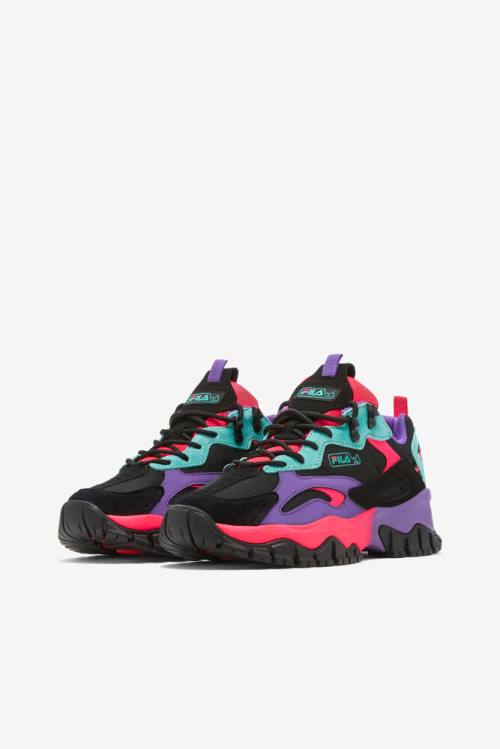 Fila Ray Tracer Naisten Tr 2 Tennarit Mustat Pinkki | Fila367YH