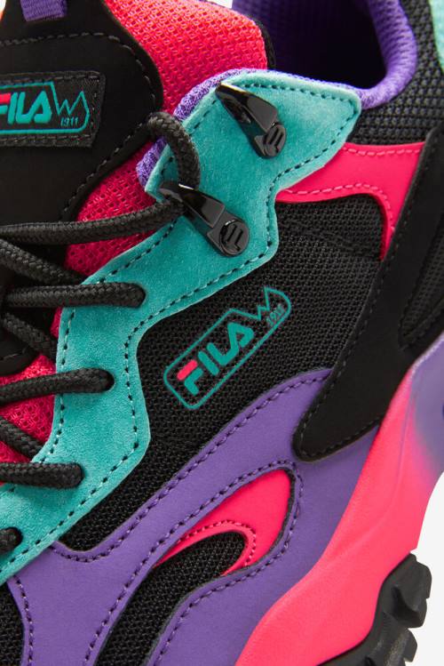 Fila Ray Tracer Naisten Tr 2 Tennarit Mustat Pinkki | Fila367YH