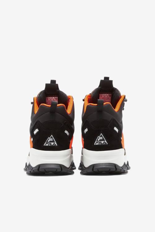 Fila Ray Tracer Tr 2 Mid Miesten Saappaat Mustat Oranssi | Fila468JD