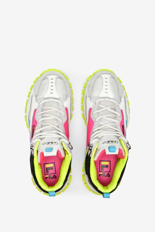 Fila Ray Tracer Tr 2 Mid Naisten Saappaat Valkoinen Mustat | Fila691SF