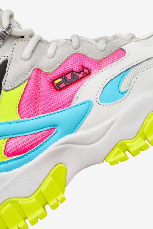 Fila Ray Tracer Tr 2 Mid Naisten Saappaat Valkoinen Mustat | Fila691SF