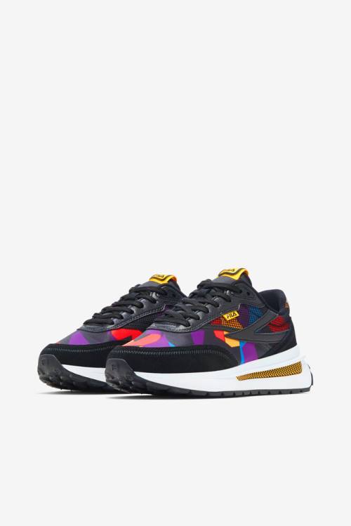 Fila Renno 90s Naisten Tennarit Mustat Kultaiset Turkoosi | Fila902QP