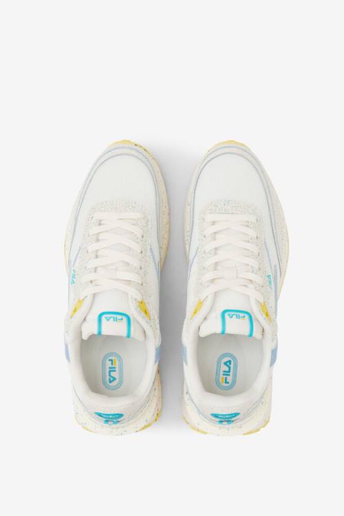 Fila Renno Green Splatter Naisten Tennarit Valkoinen Sininen | Fila978LW