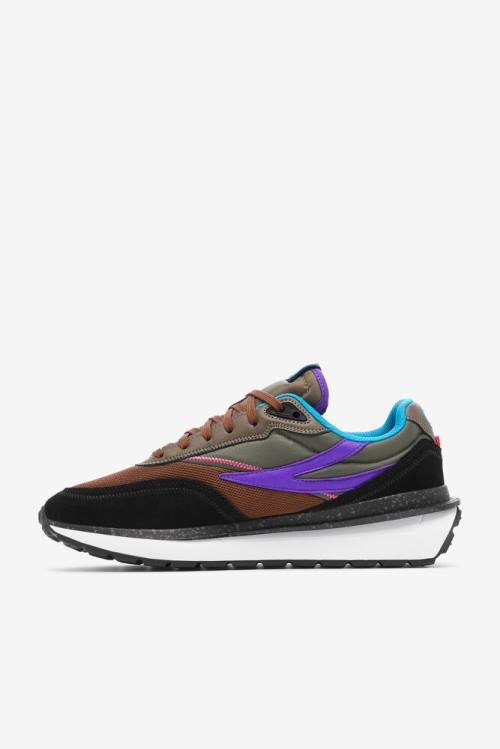 Fila Renno Miesten Tennarit Mustat Violetit | Fila135PA