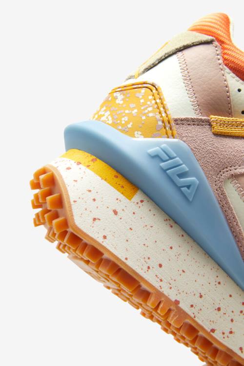 Fila Renno Multi Vaellus Naisten Saappaat Oranssi Harmaat Valkoinen | Fila301EI