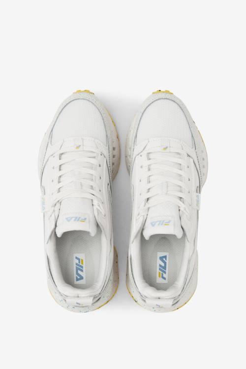 Fila Renno N-generation Green Splatter Naisten Tennarit Valkoinen Sininen | Fila342HW