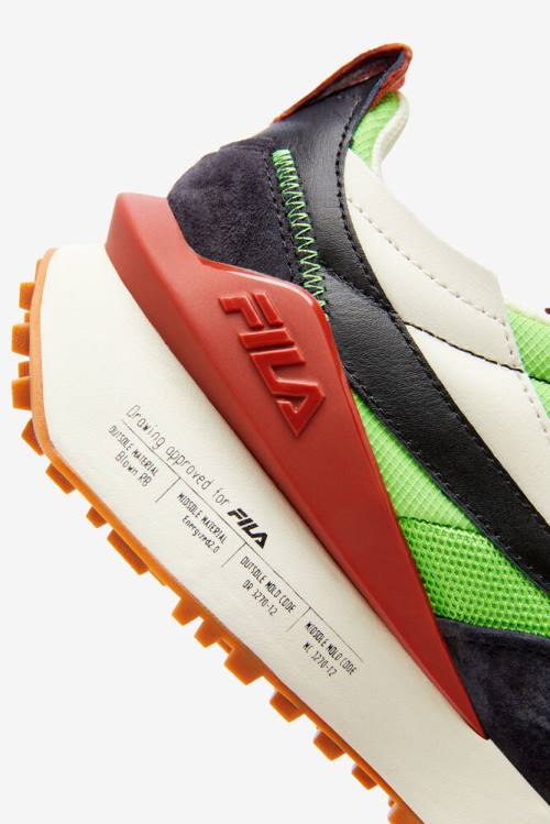 Fila Renno N-generation Miesten Tennarit Vihreä Mustat | Fila237SY