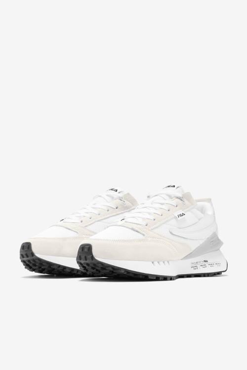 Fila Renno N-generation Patched Miesten Tennarit Valkoinen Harmaat | Fila934EM