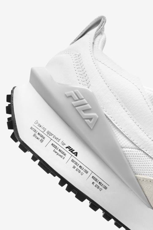 Fila Renno N-generation Patched Miesten Tennarit Valkoinen Harmaat | Fila934EM