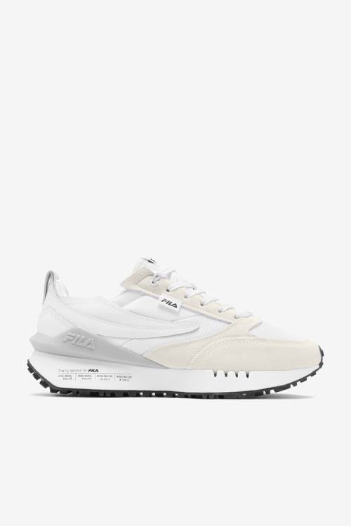 Fila Renno N-generation Patched Miesten Tennarit Valkoinen Harmaat | Fila934EM