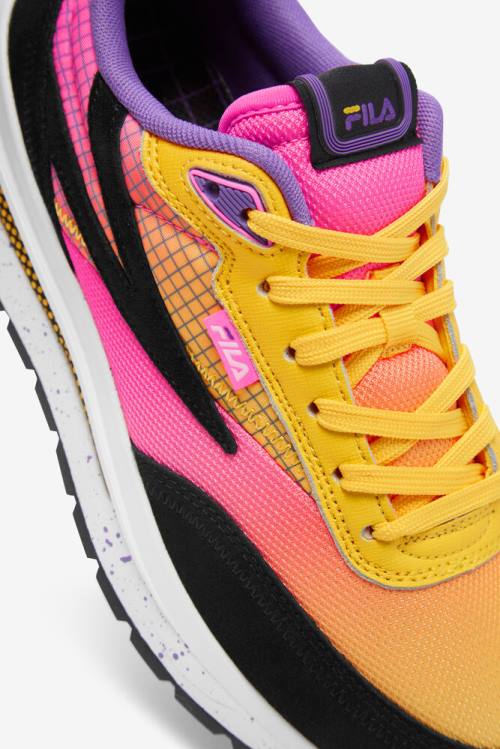 Fila Renno Naisten Tennarit Sitruuna Pinkki Mustat | Fila956NR