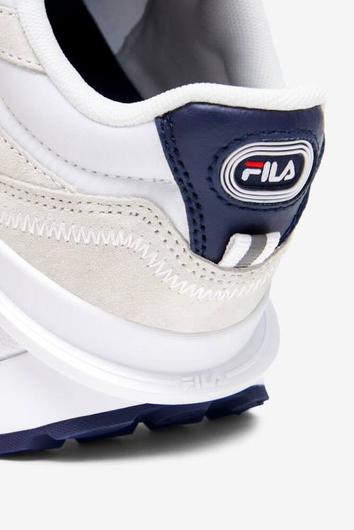 Fila Renno Naisten Tennarit Valkoinen Laivastonsininen Punainen | Fila973GK