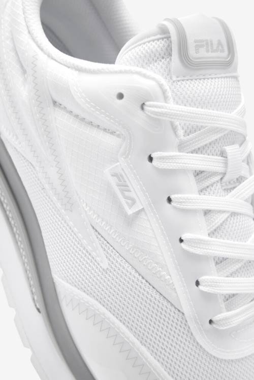 Fila Renno Patched Miesten Tennarit Valkoinen Harmaat Valkoinen | Fila562JZ