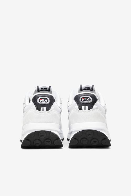 Fila Renno Premium Miesten Tennarit Valkoinen Mustat Punainen | Fila507RO