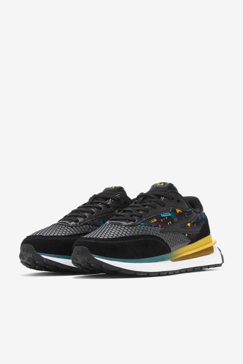 Fila Renno Woven Miesten Tennarit Mustat | Fila372OR