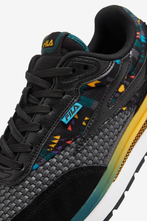 Fila Renno Woven Miesten Tennarit Mustat | Fila372OR