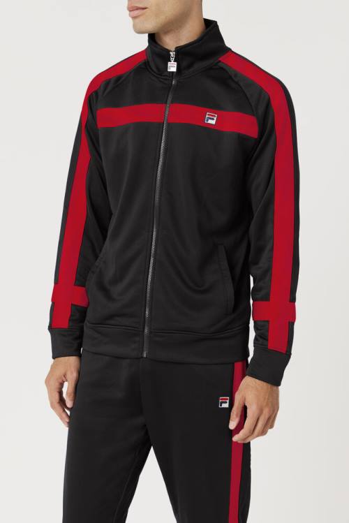 Fila Renzo Miesten Takki Mustat Punainen | Fila401HU