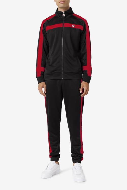 Fila Renzo Miesten Takki Mustat Punainen | Fila401HU