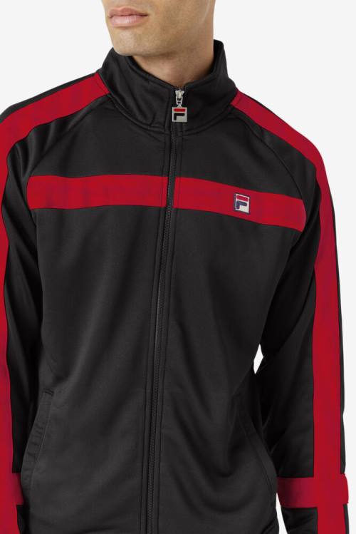 Fila Renzo Miesten Takki Mustat Punainen | Fila401HU