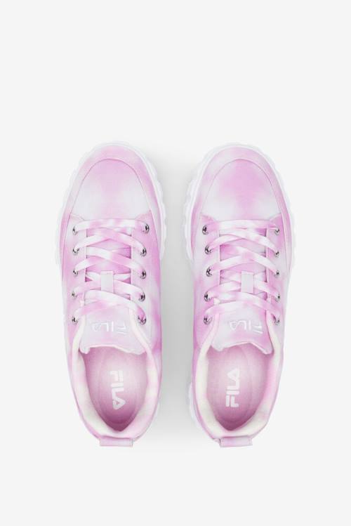 Fila Sandblast Low Mottled Tie Dye Naisten Tennarit Laventeli Valkoinen | Fila617EW