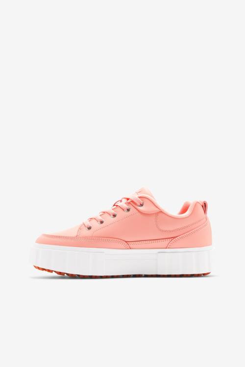 Fila Sandblast Low Naisten Tennarit Aprikoosi Pinkki Valkoinen | Fila986WJ