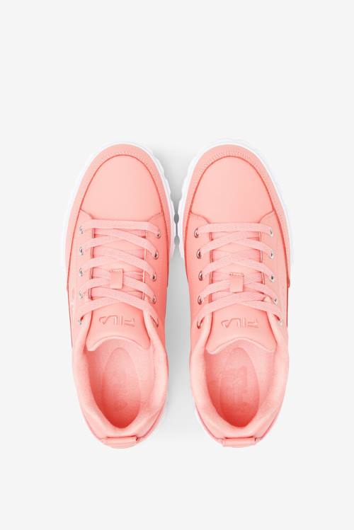 Fila Sandblast Low Naisten Tennarit Aprikoosi Pinkki Valkoinen | Fila986WJ