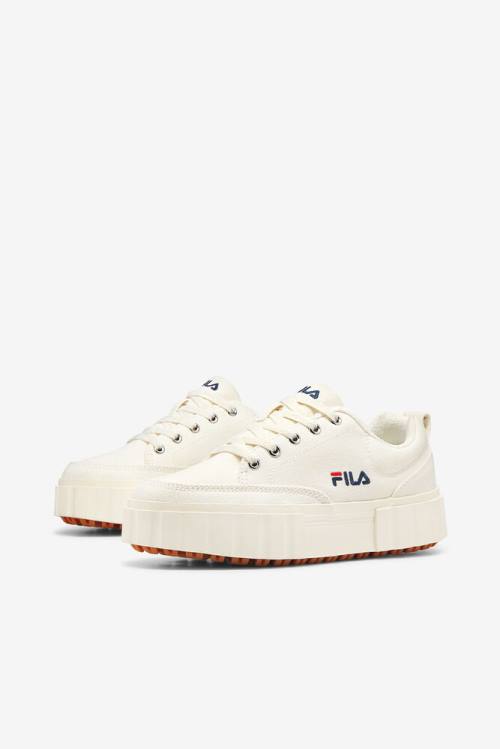 Fila Sandblast Low Naisten Tennarit Laivastonsininen Punainen | Fila103SZ
