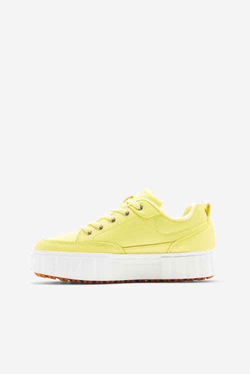 Fila Sandblast Low Naisten Tennarit Sitruuna Valkoinen | Fila374HN