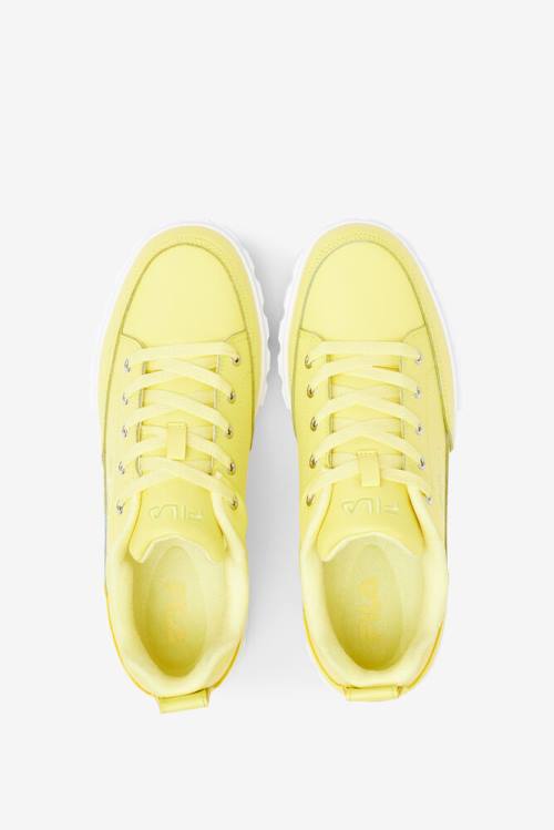 Fila Sandblast Low Naisten Tennarit Sitruuna Valkoinen | Fila374HN