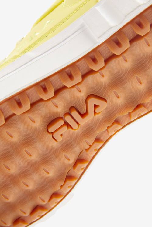 Fila Sandblast Low Naisten Tennarit Sitruuna Valkoinen | Fila374HN