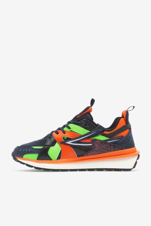 Fila Sandenal Miesten Tennarit Sininen Punainen Oranssi Vihreä | Fila693MX