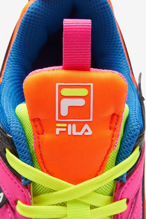 Fila Sandenal Naisten Tennarit Keltainen Pinkki Sininen | Fila458ZO