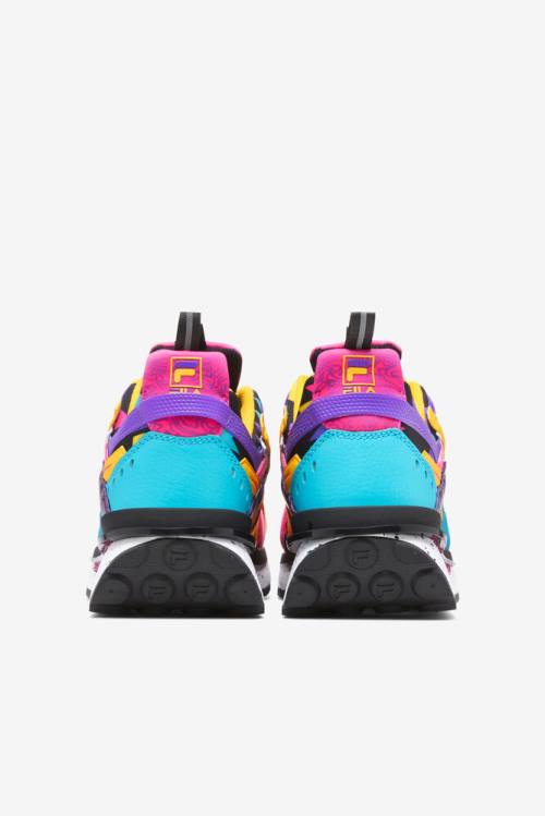 Fila Sandenal Naisten Tennarit Mustat Violetit Valkoinen | Fila563AS