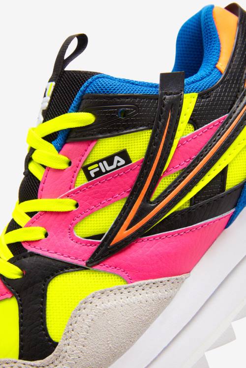 Fila Sandenal Orbit Naisten Tennarit Keltainen Pinkki Sininen | Fila697UI