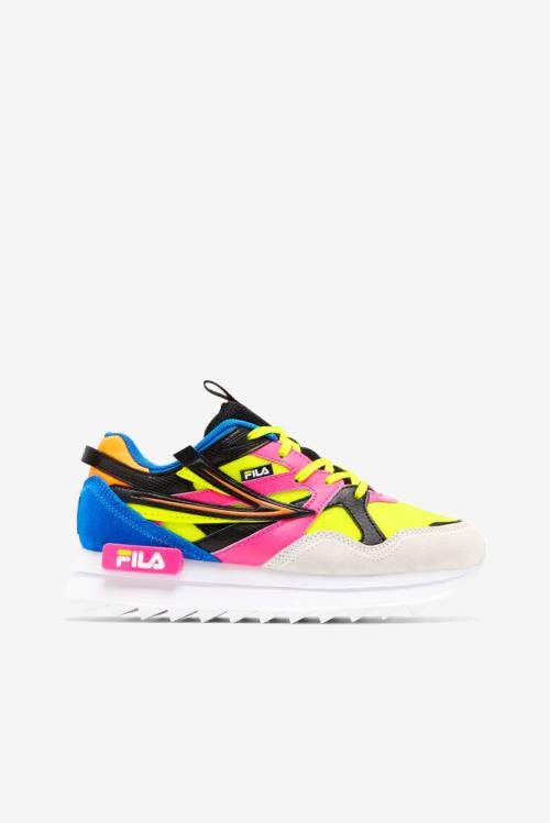 Fila Sandenal Orbit Naisten Tennarit Keltainen Pinkki Sininen | Fila697UI