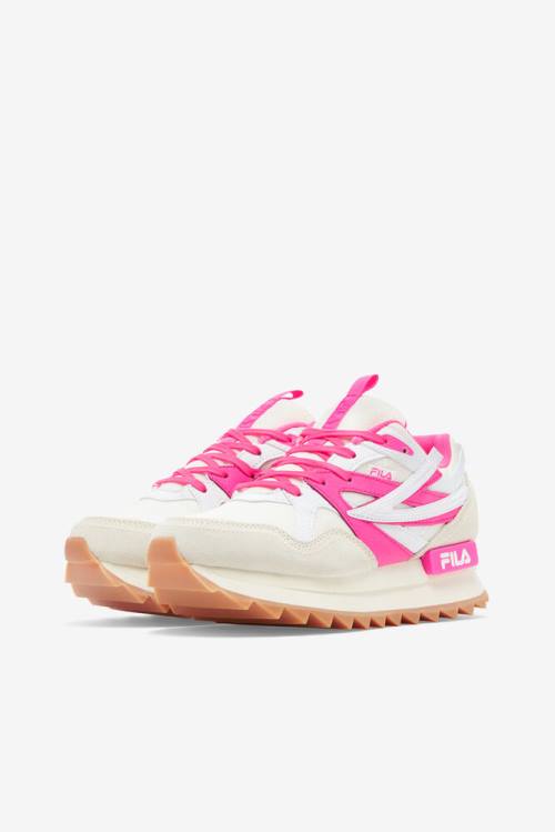 Fila Sandenal Orbit Naisten Tennarit Valkoinen Pinkki | Fila432BZ