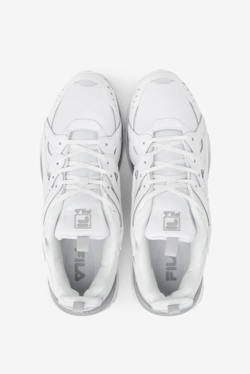 Fila Sandenal Patched Miesten Tennarit Valkoinen Harmaat | Fila742PF