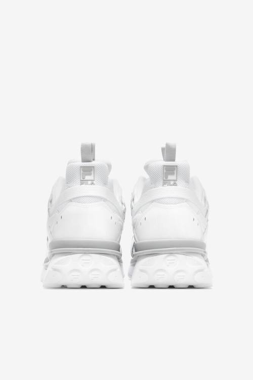 Fila Sandenal Patched Miesten Tennarit Valkoinen Harmaat | Fila742PF