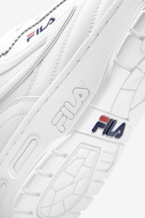 Fila Selecta Miesten Tennarit Valkoinen Laivastonsininen Punainen | Fila264ZY