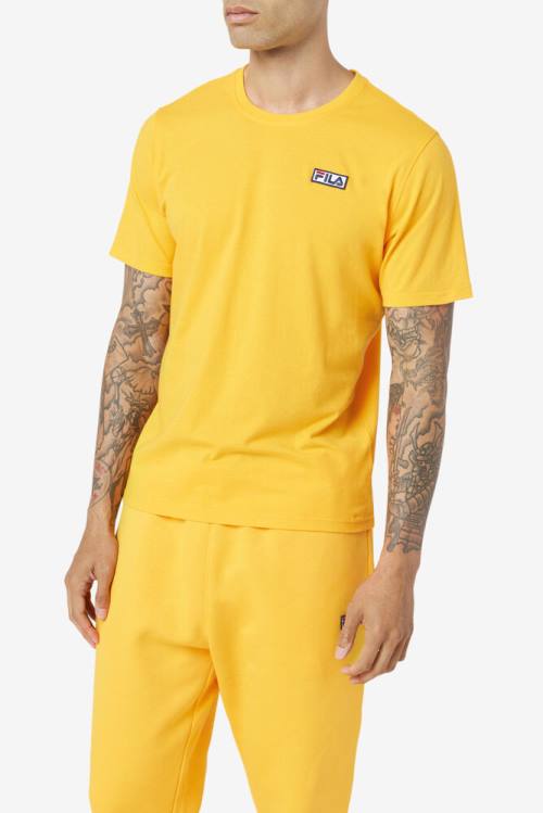 Fila Skylar Tee Miesten T Paidat Keltainen | Fila734UV