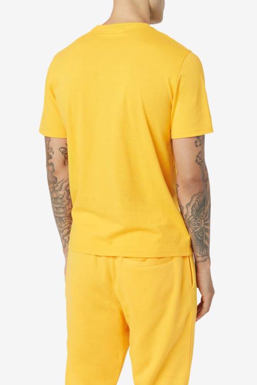 Fila Skylar Tee Miesten T Paidat Keltainen | Fila734UV