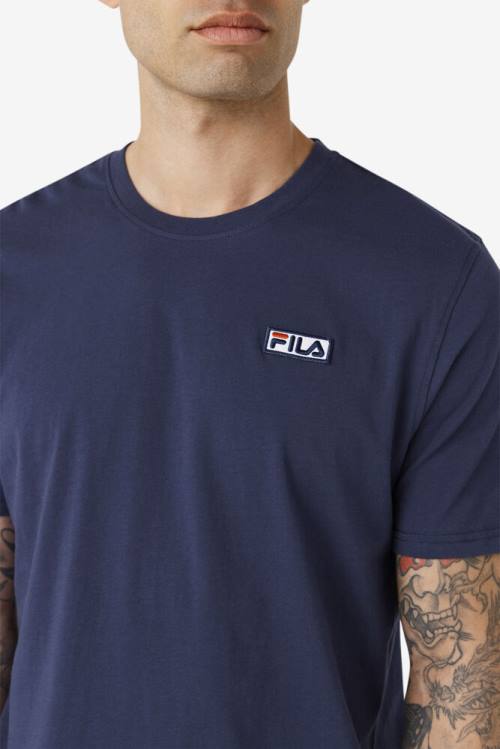 Fila Skylar Tee Miesten T Paidat Laivastonsininen | Fila276IM
