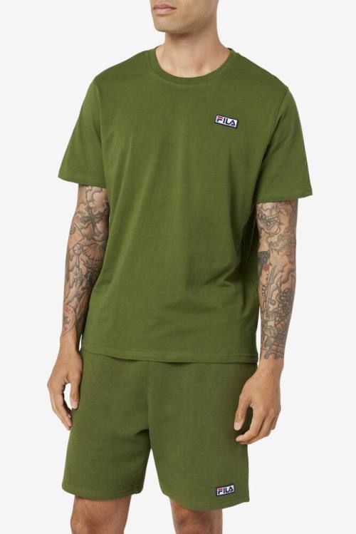 Fila Skylar Tee Miesten T Paidat Oliivinvihreä | Fila519FY