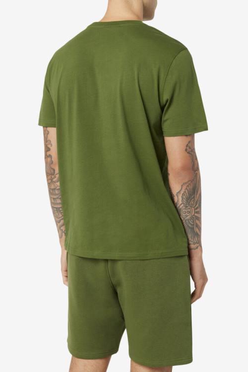 Fila Skylar Tee Miesten T Paidat Oliivinvihreä | Fila519FY