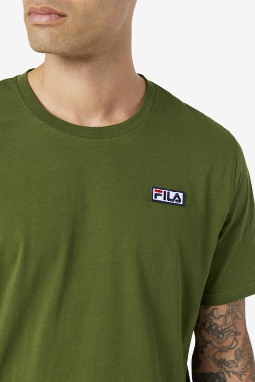 Fila Skylar Tee Miesten T Paidat Oliivinvihreä | Fila519FY