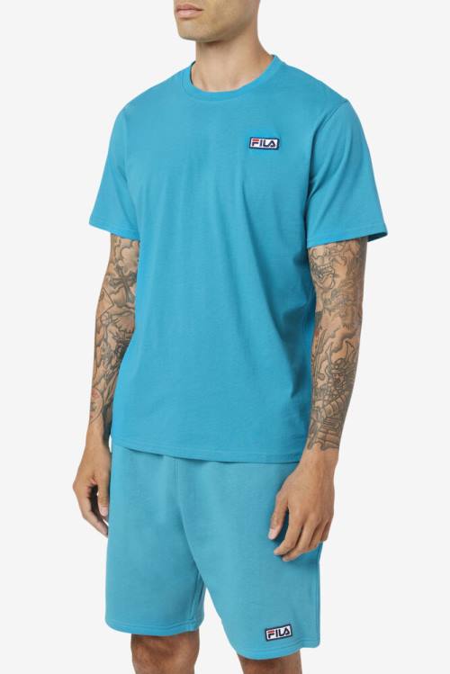 Fila Skylar Tee Miesten T Paidat Turkoosi | Fila957DY