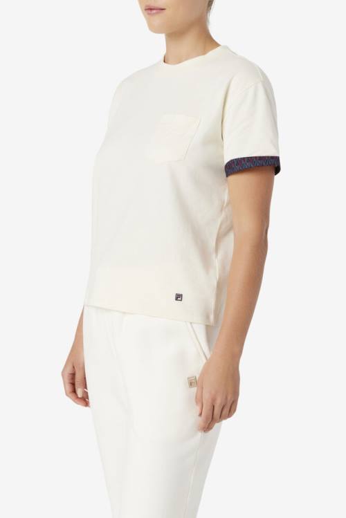 Fila Sloane Tee Naisten T Paidat Beige | Fila581WF