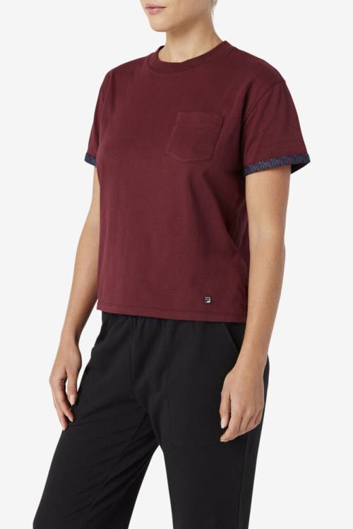 Fila Sloane Tee Naisten T Paidat Ruskea | Fila815DX